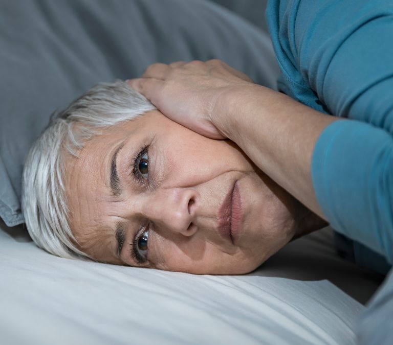 sleeping problems caused by hot flashes