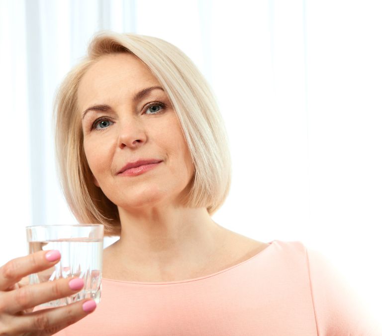 9 Foods that Fight Hot Flashes water | The Menopause Association