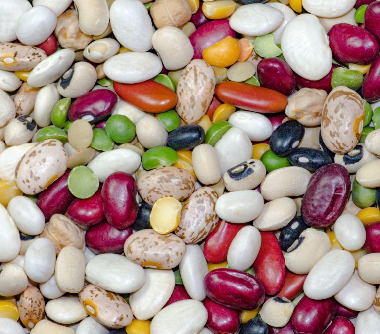 10 Foods That May Delay Menopause Legumes like pinto beans, lentils, and peas